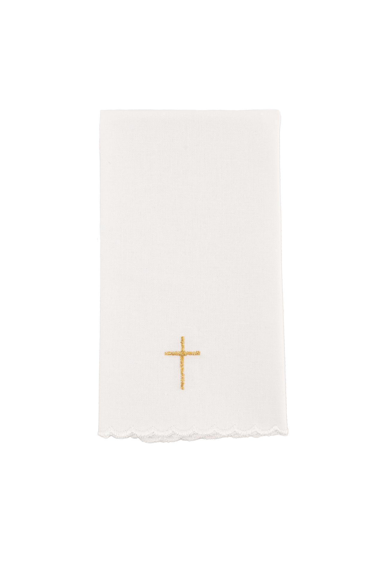 Servicio de altar bordado con motivo de cáliz