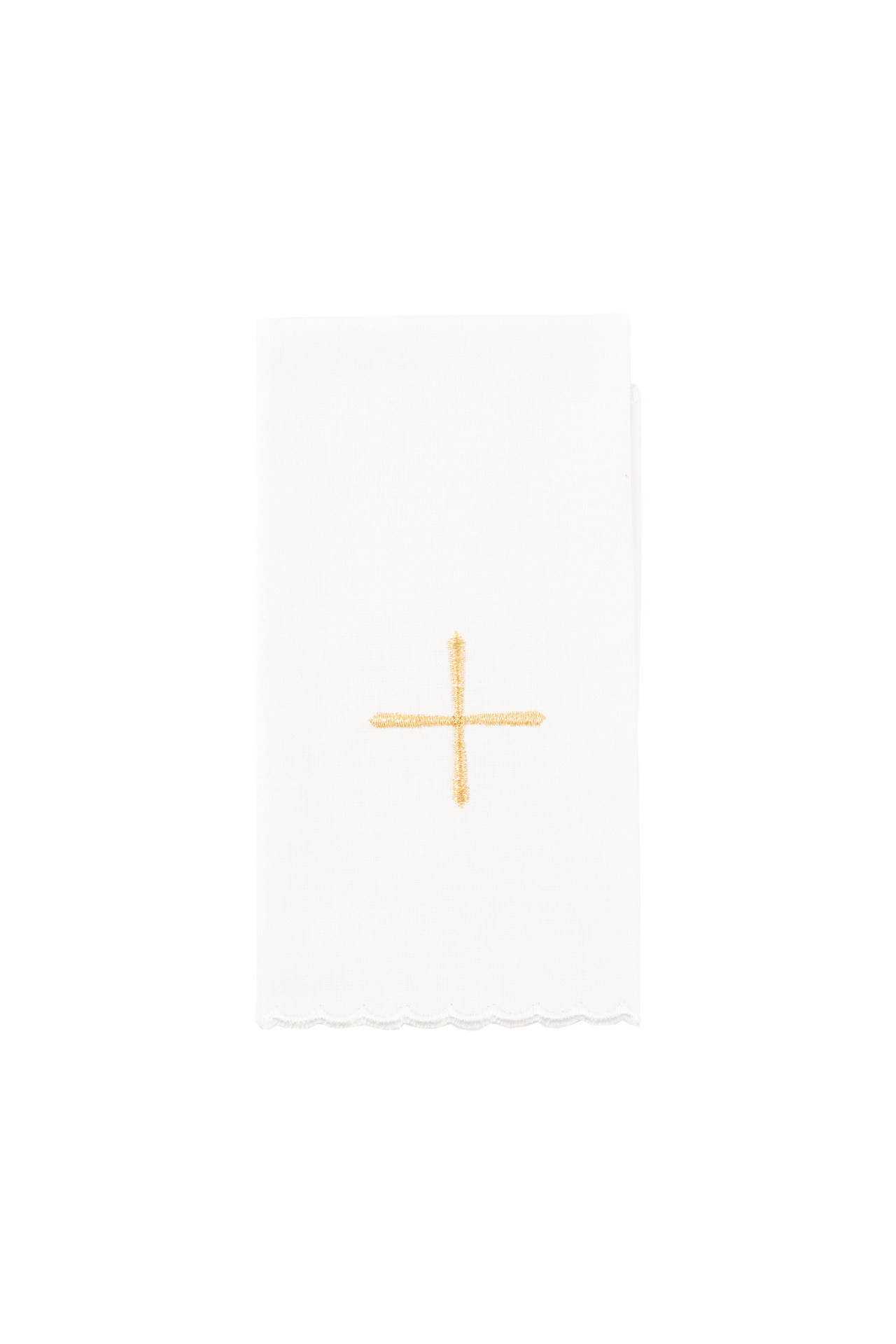 Servicio de altar bordado en terciopelo verde