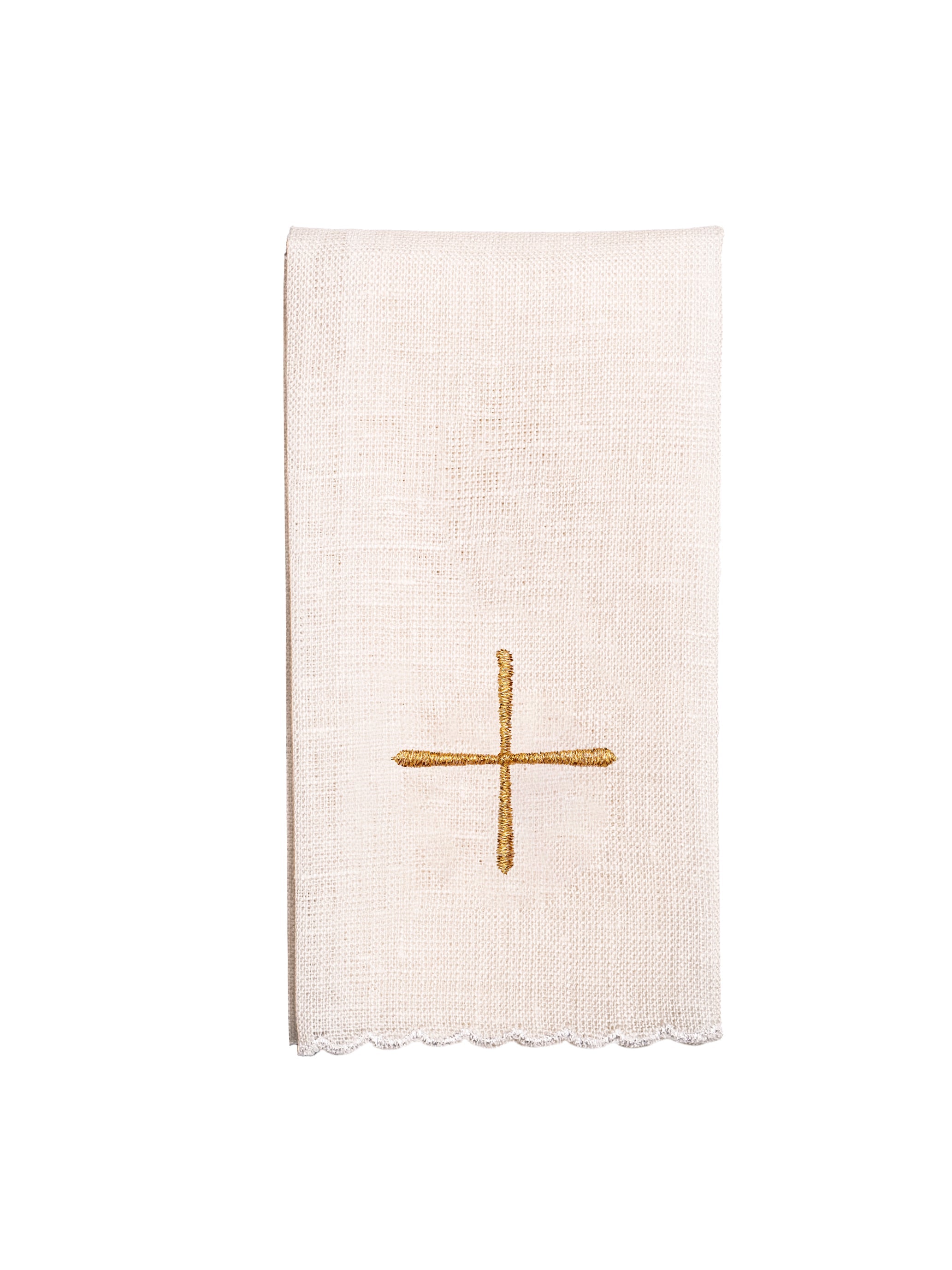 Servicio de altar bordado de terciopelo rojo