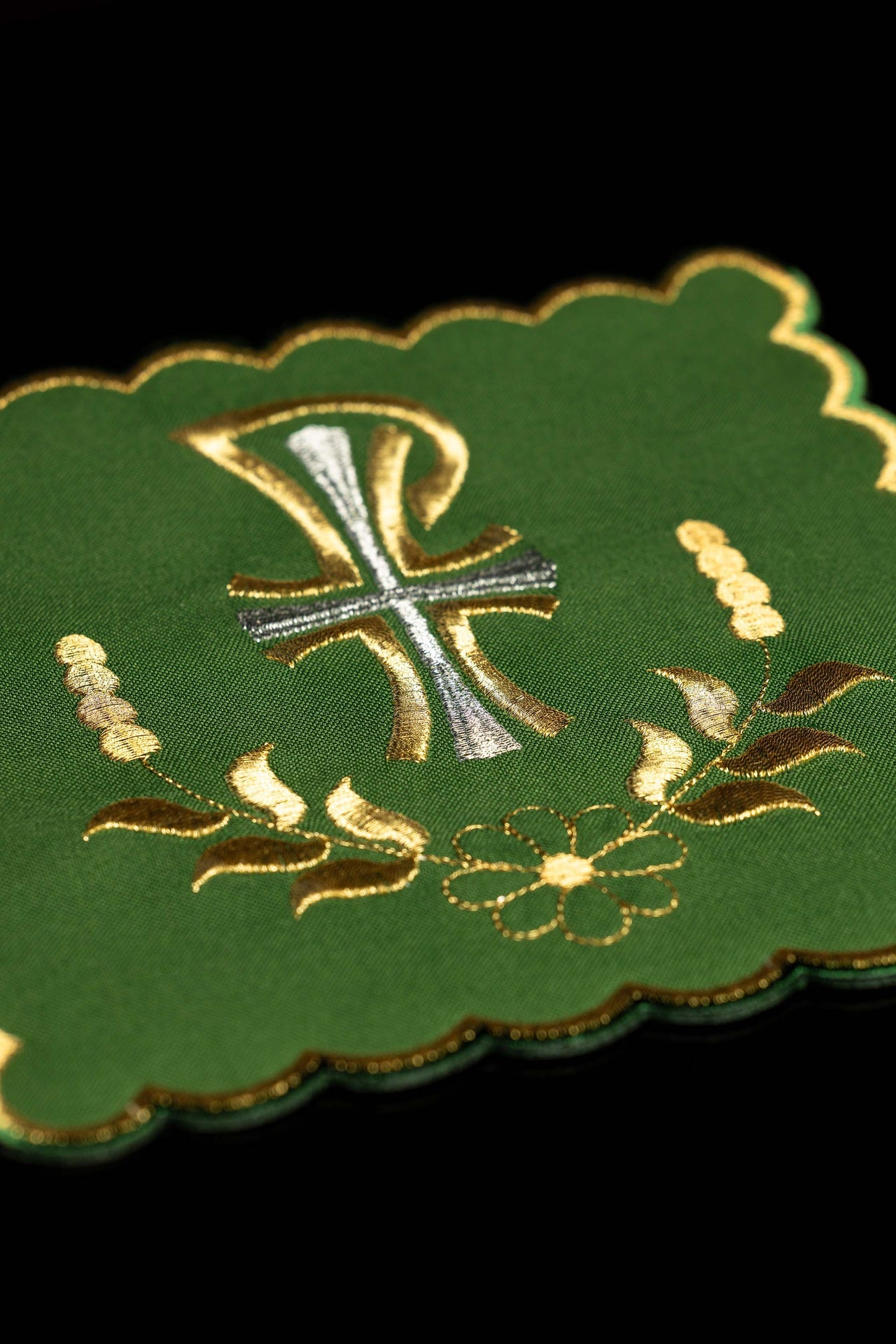 Zestaw palek z symbolem pax w czterech kolorach liturgicznych