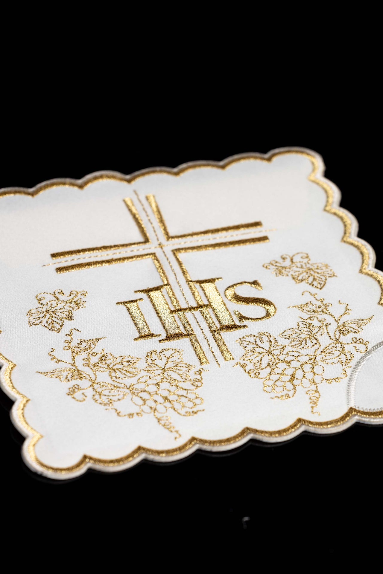 Zestaw palek z symbolem IHS w czterech kolorach liturgicznych