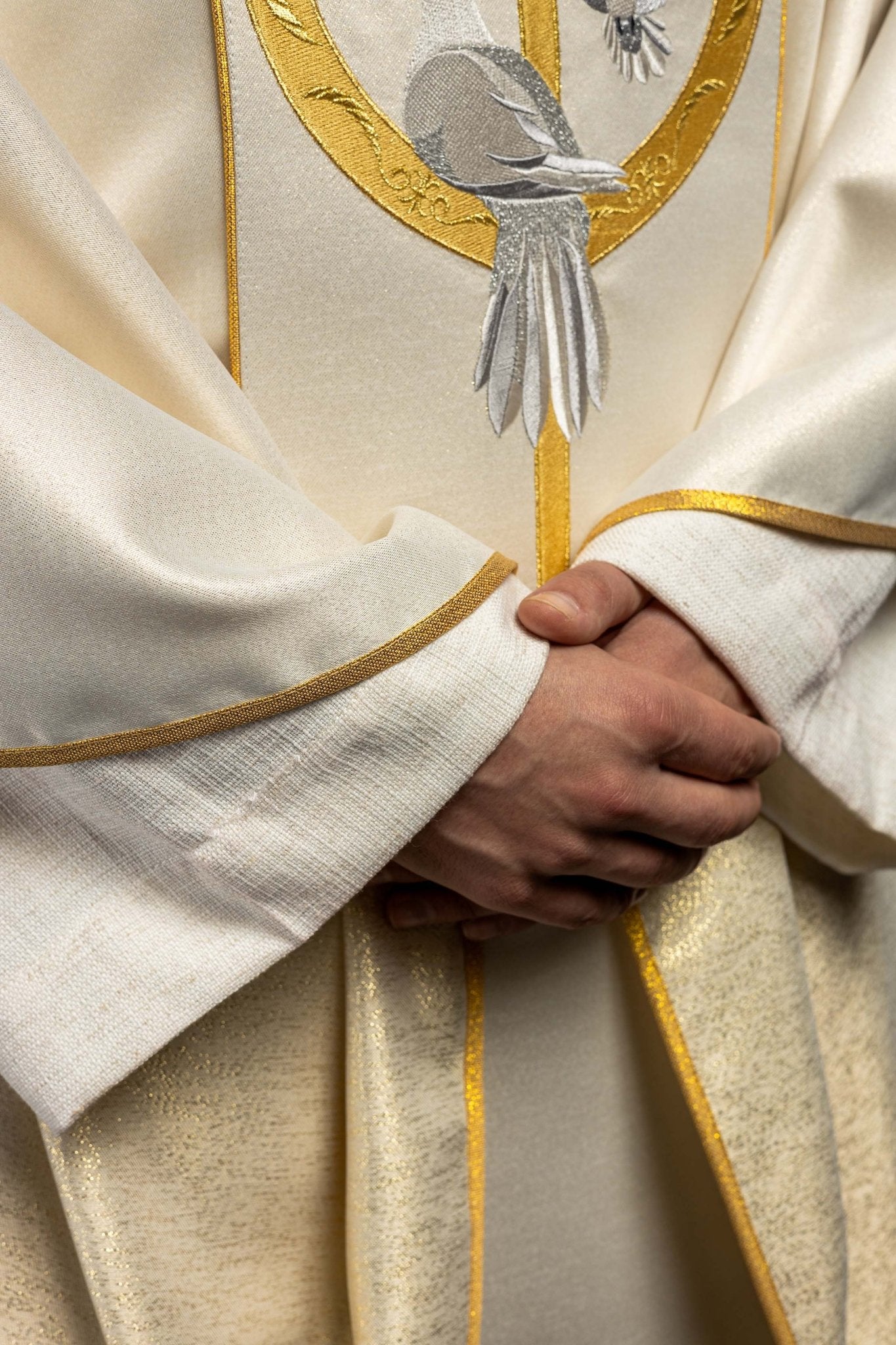 Casulla marfil de boda