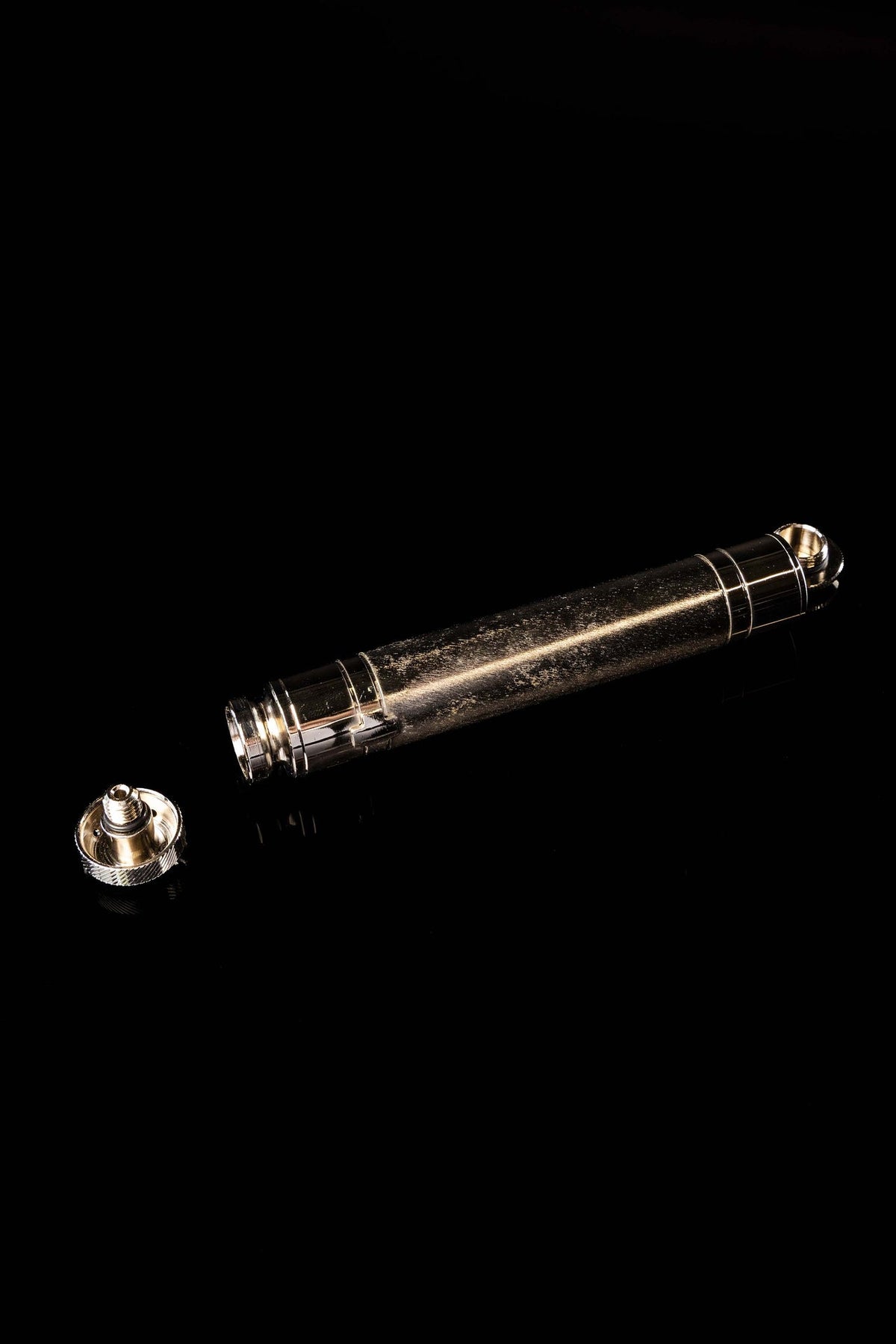 Hisopo litúrgico de metal con estuche, 17 cm