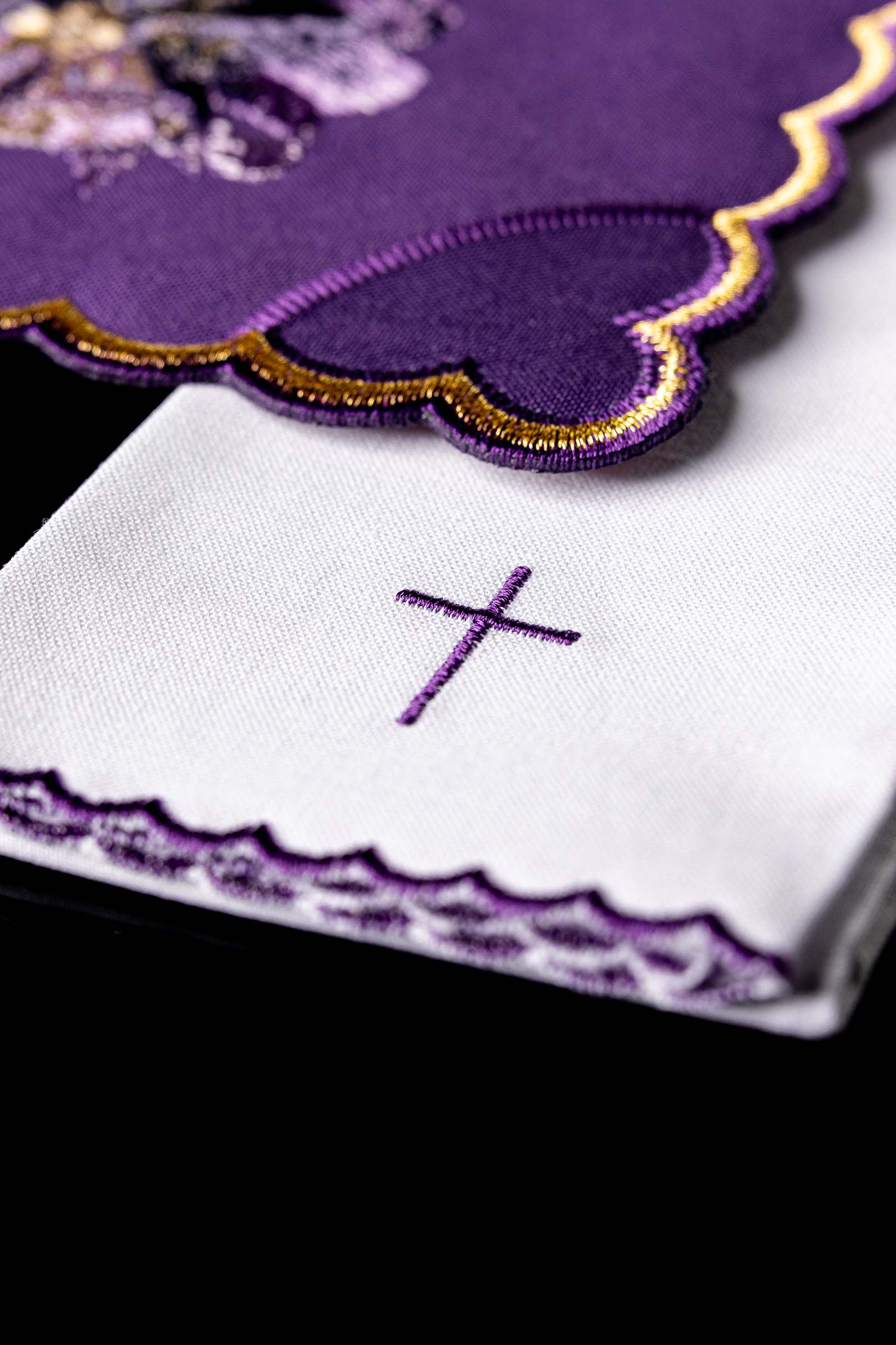 Servicio de altar bordado para Adviento