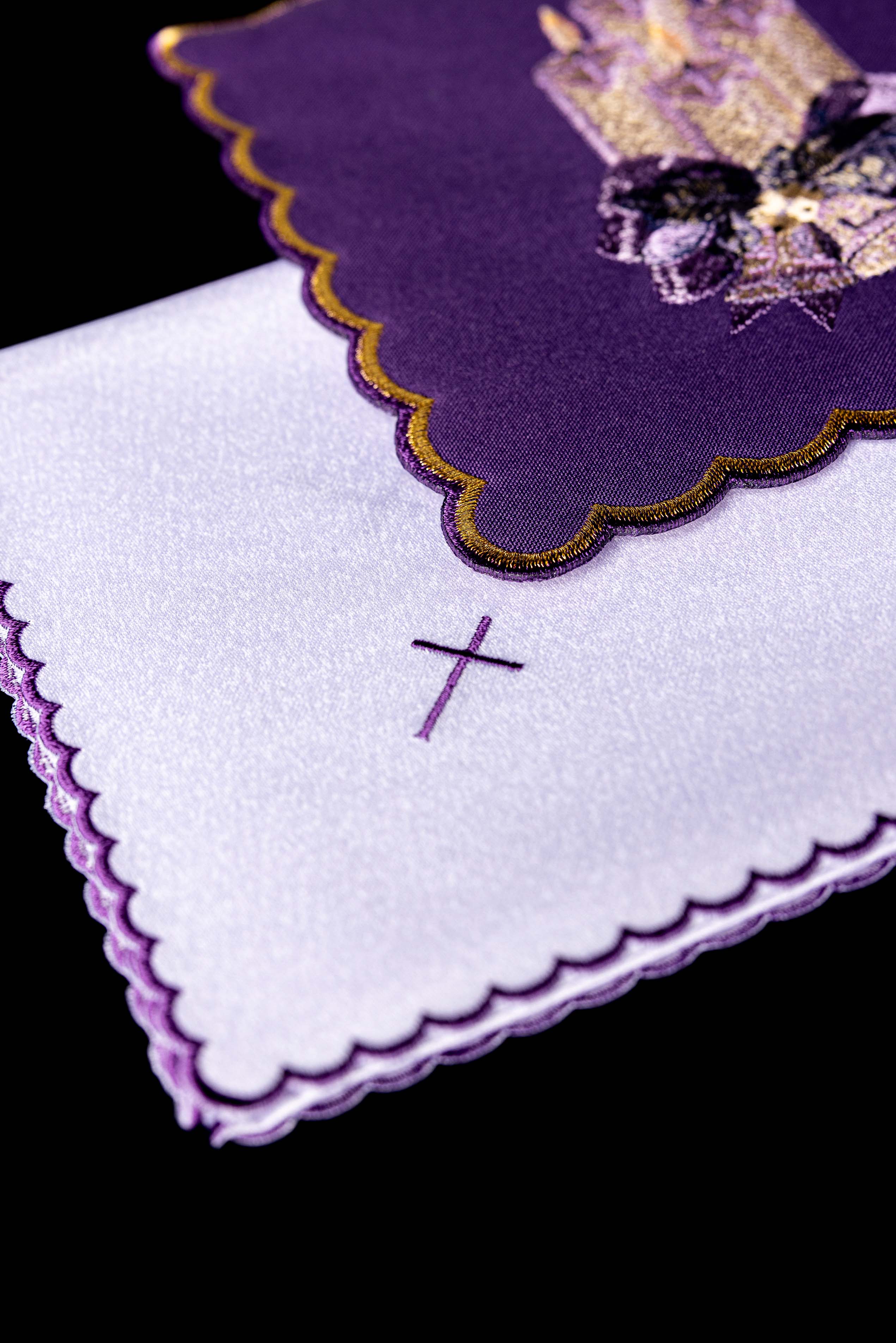 Servicio de altar bordado para Adviento