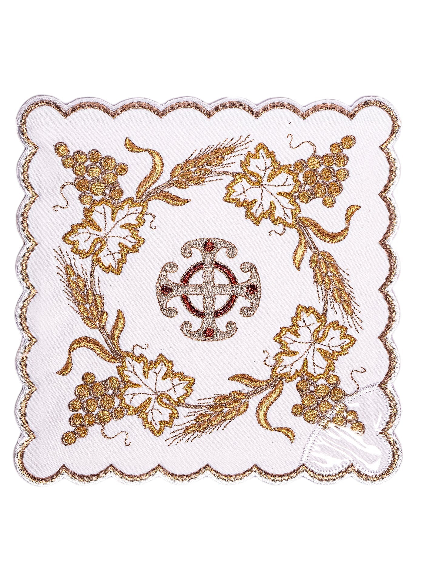 Servicio de altar ricamente bordado