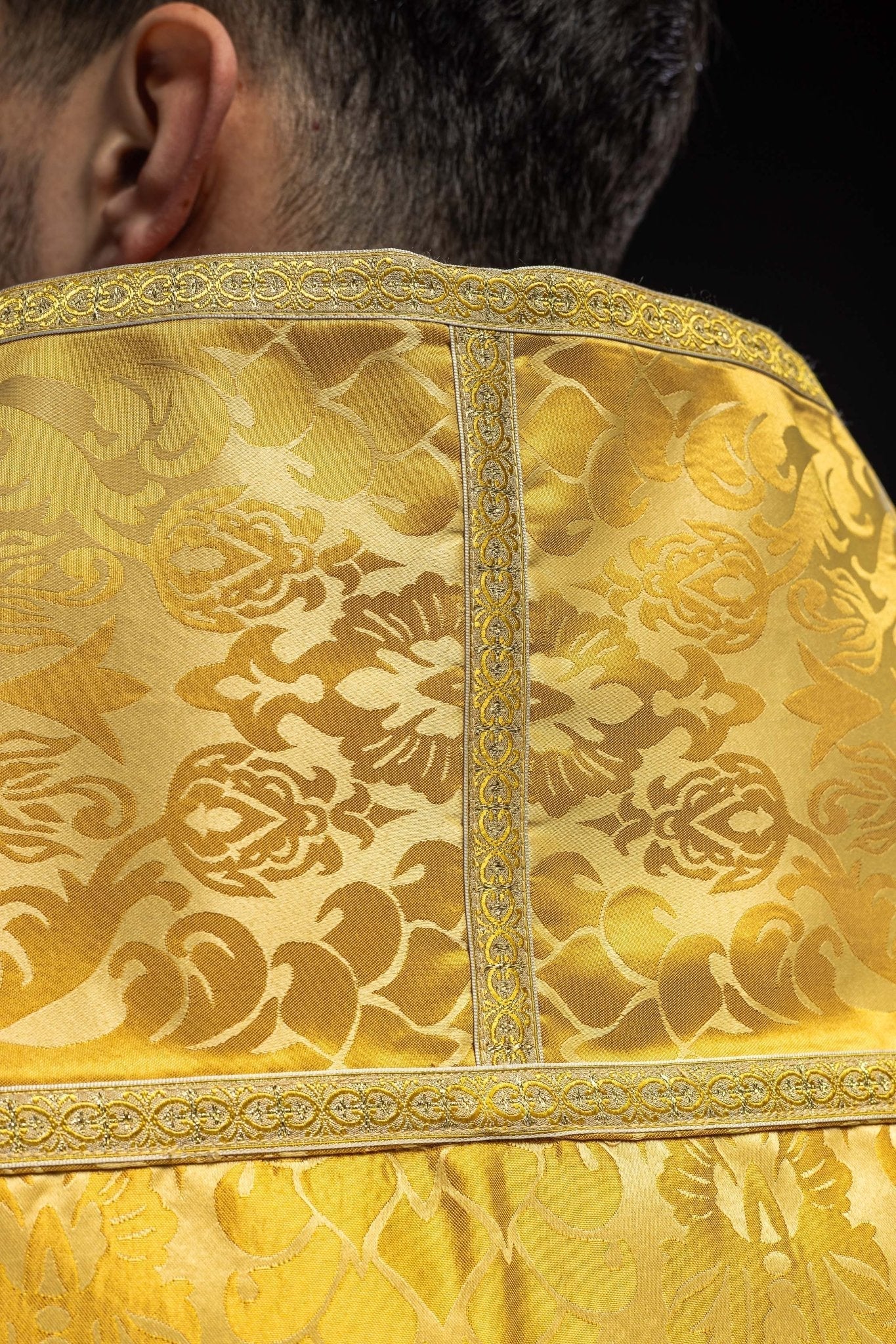Capa pluvial lisa de jacquard