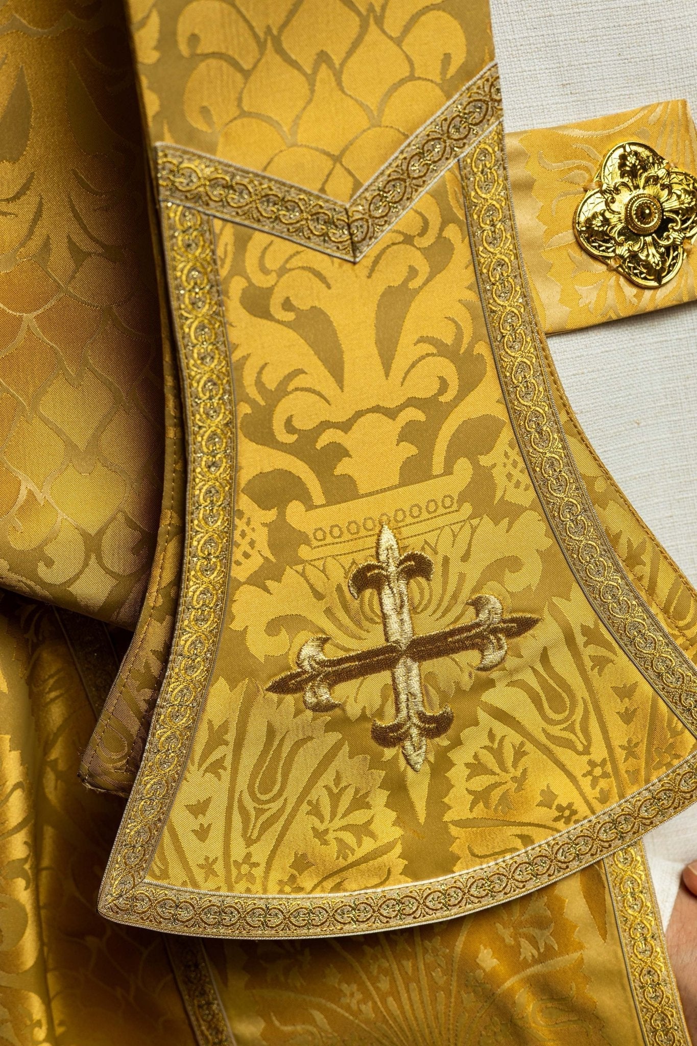 Capa pluvial lisa de jacquard