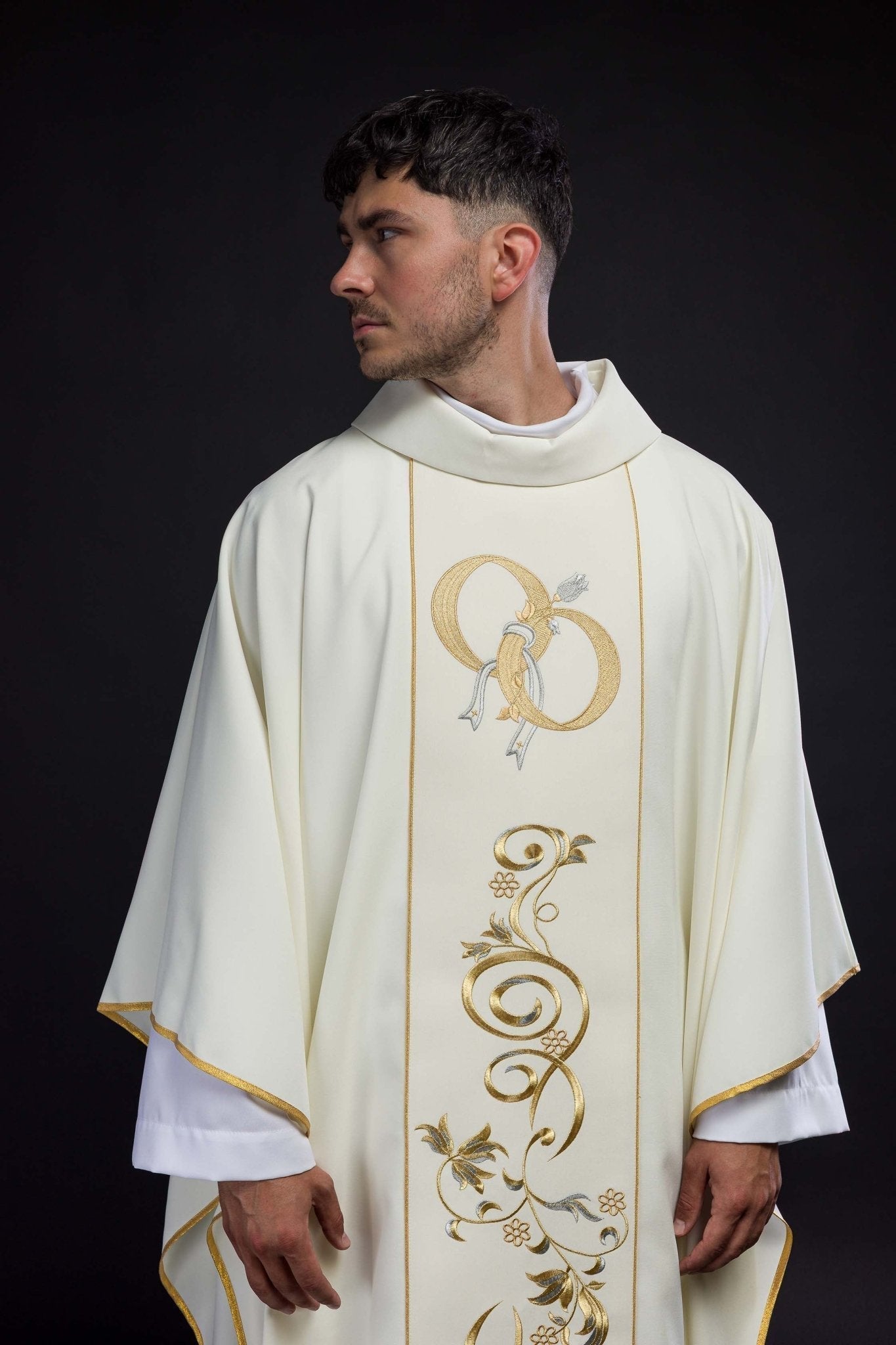 Casulla marfil de boda