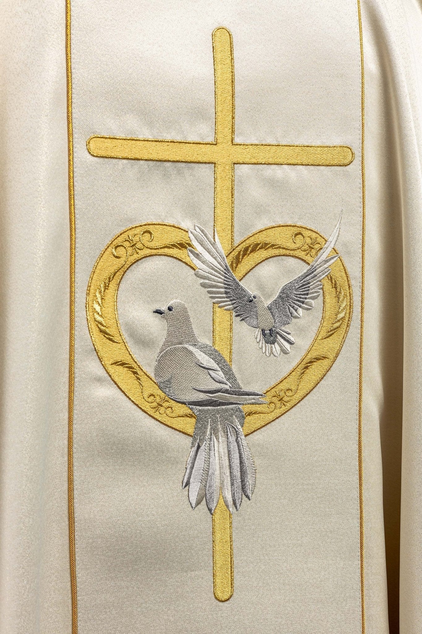 Casulla marfil de boda