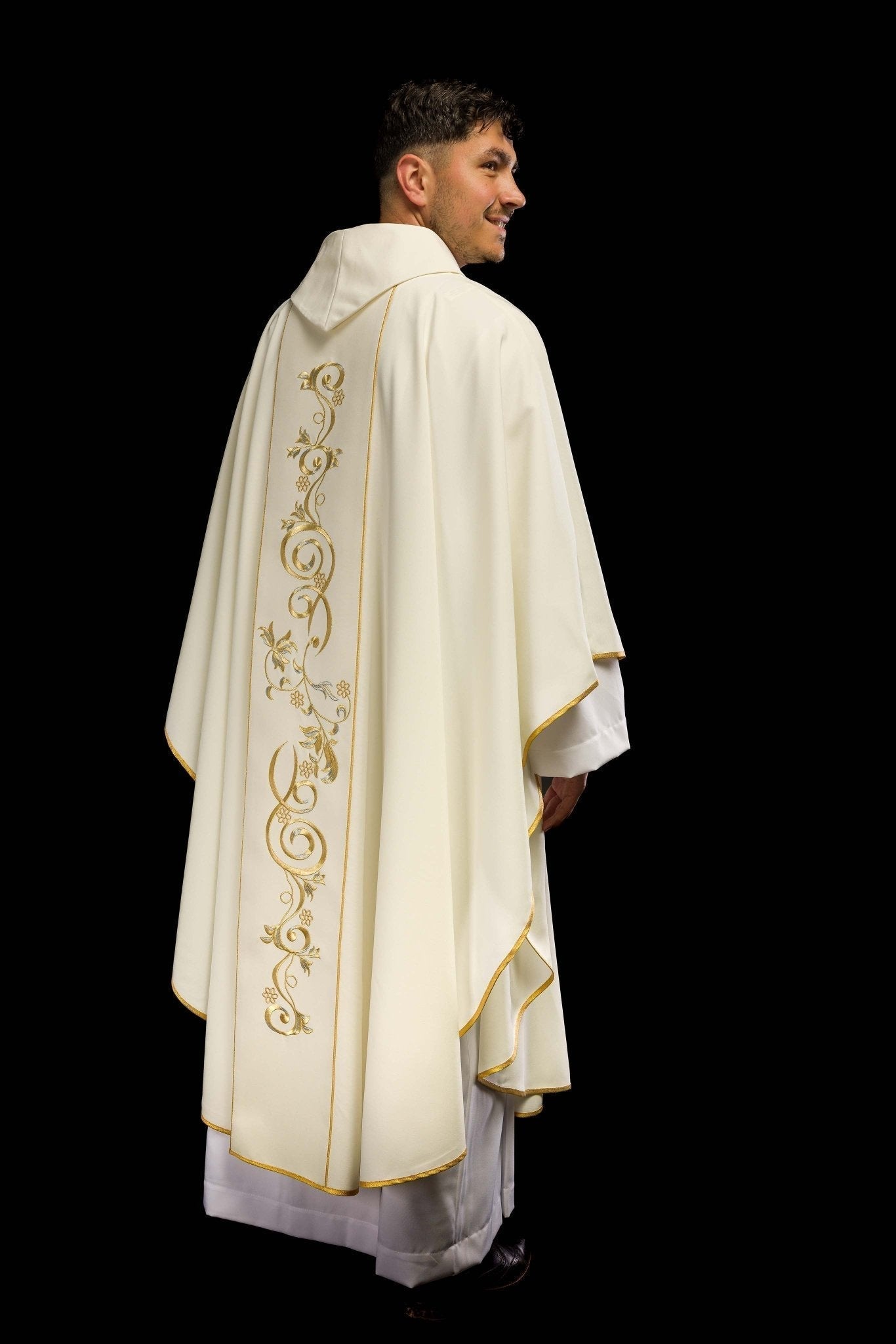 Casulla marfil de boda