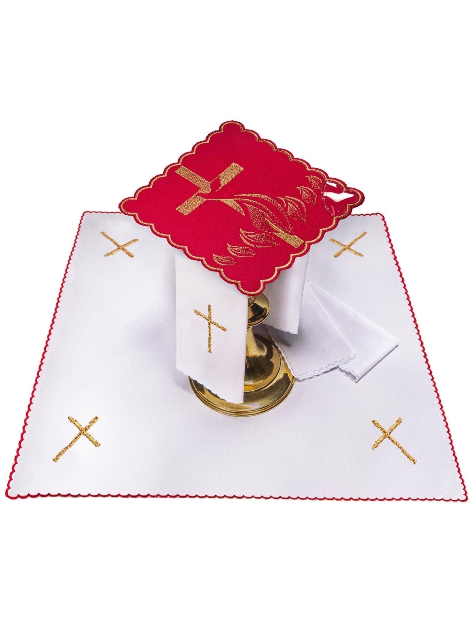 Juego de altar bordado Espíritu Santo